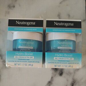 Original Neutrogena Hydro Boost Gel Cream "Extra Dry" face moisturizer